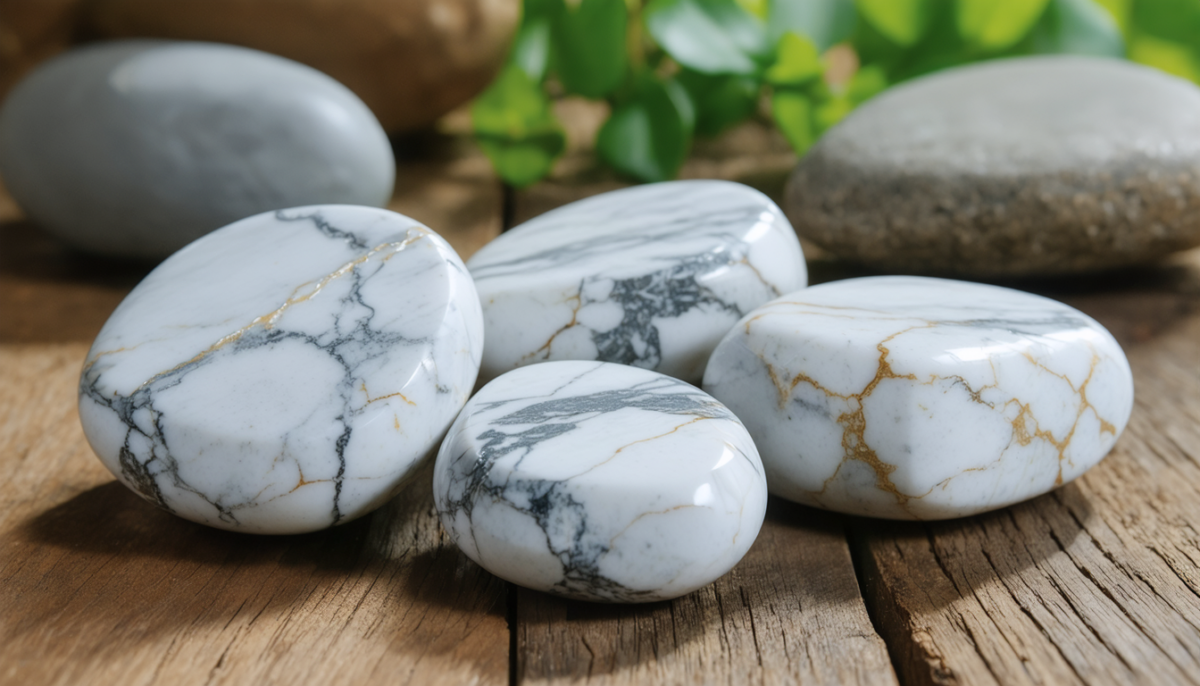 découvrez l'origine fascinante de la howlite, ses bienfaits pour le corps et l'esprit, ainsi que les mystères qui entourent cette pierre blanche aux veines marbrées uniques.