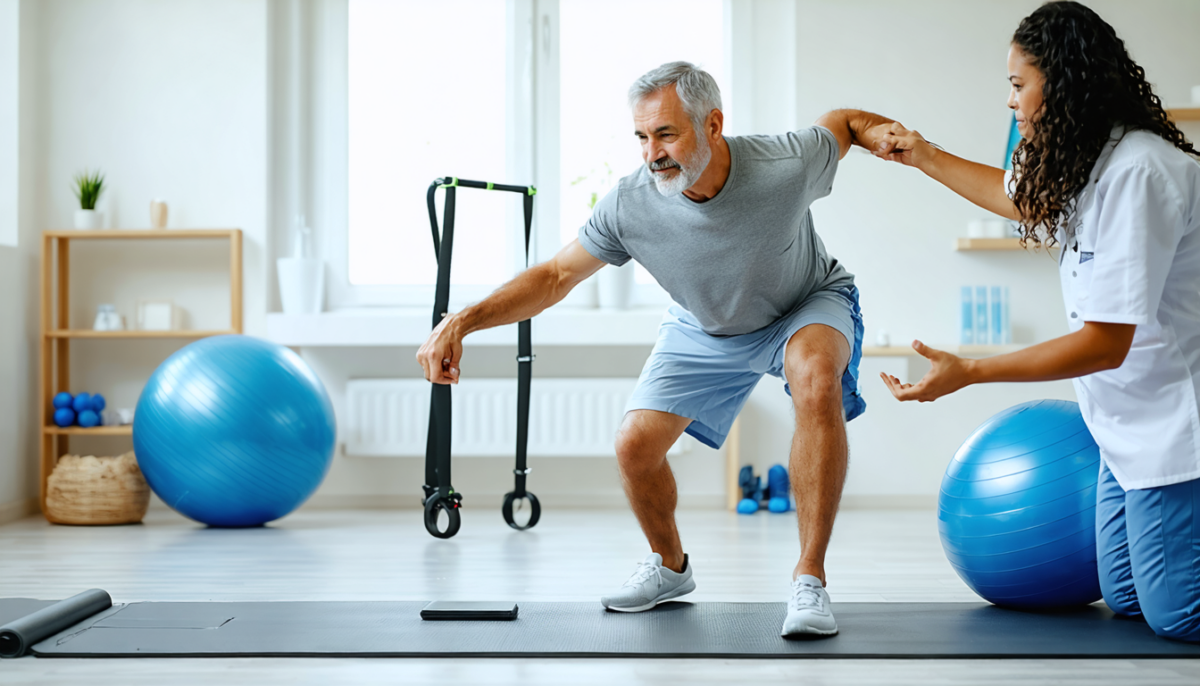 découvrez les exercices essentiels de kinésithérapie post-stent et bénéficiez d'un suivi personnalisé pour assurer une récupération optimale et renforcer votre santé cardiovasculaire.