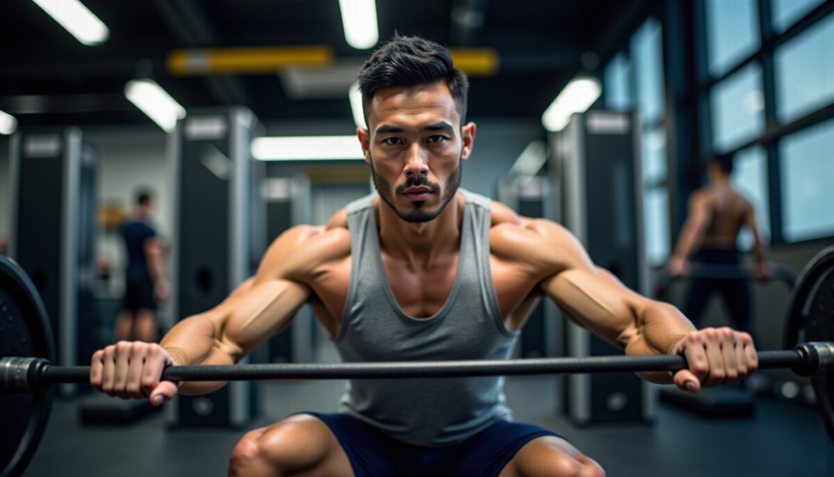 Tirage horizontal en musculation : guide de traduction et vocabulaire essentiel en anglais