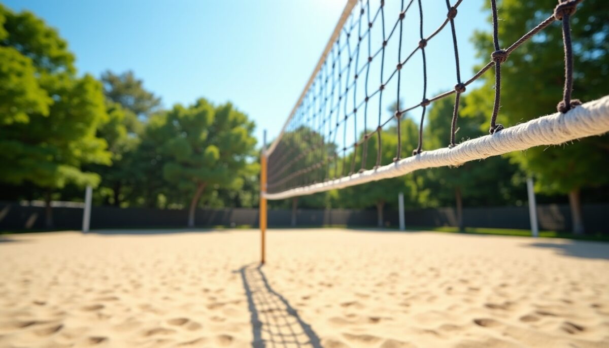 Hauteur du filet en volley : normes officielles, mesures précises et astuces pratiques